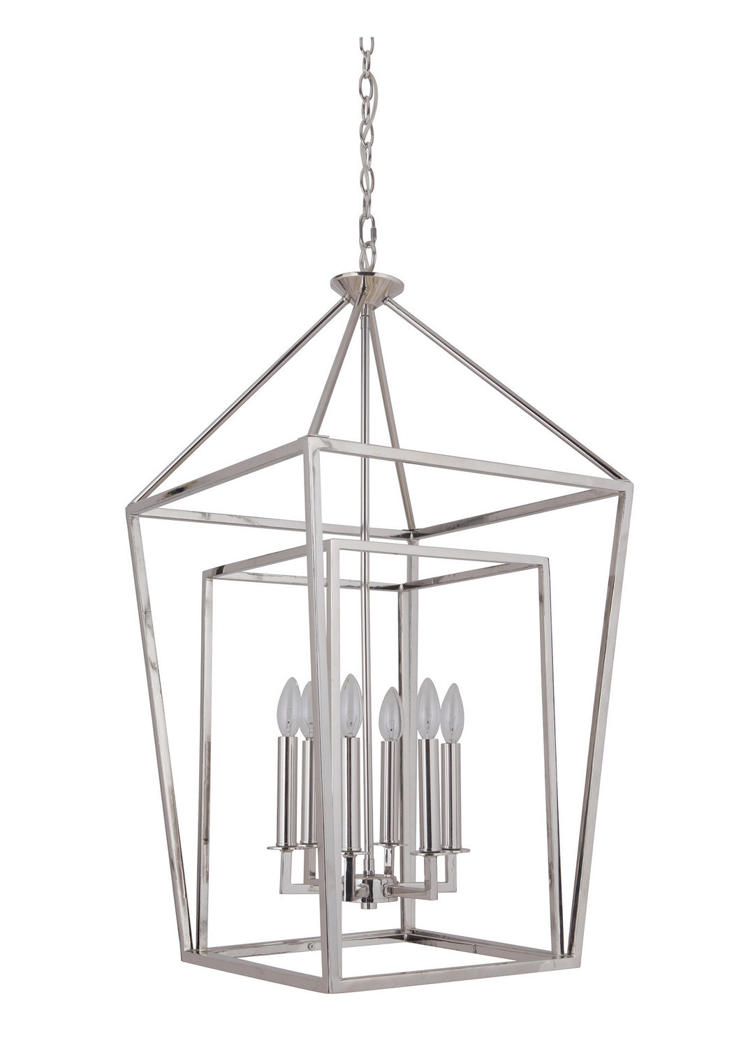 Craftmade Hudson 45836-PLN Pendant Light - Polished Nickel