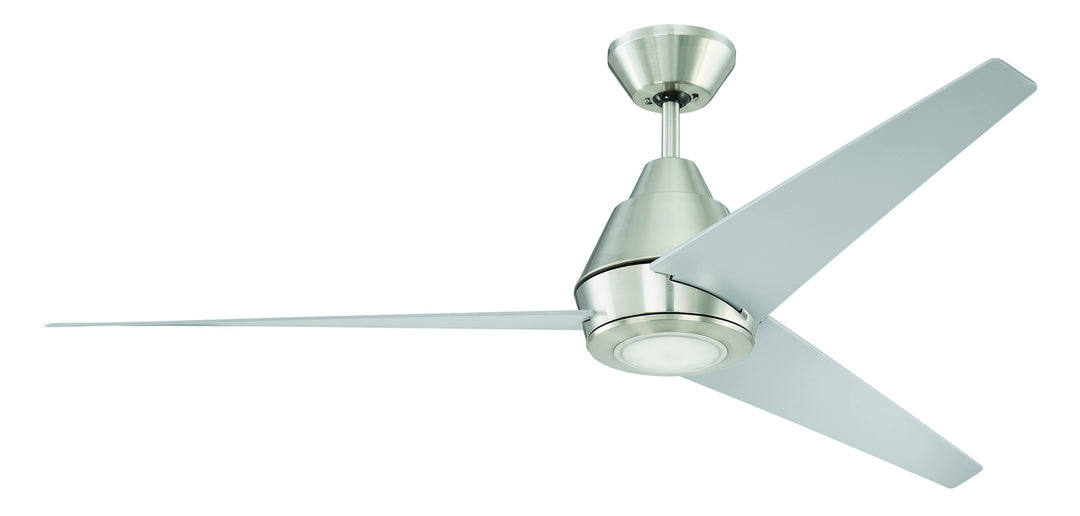 Craftmade Acadian ACA56BNK3 Ceiling Fan 56 - Brushed Polished Nickel, Brushed Nickel/Brushed Nickel/