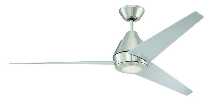Craftmade Acadian ACA56BNK3 Ceiling Fan 56 - Brushed Polished Nickel, Brushed Nickel/Brushed Nickel/
