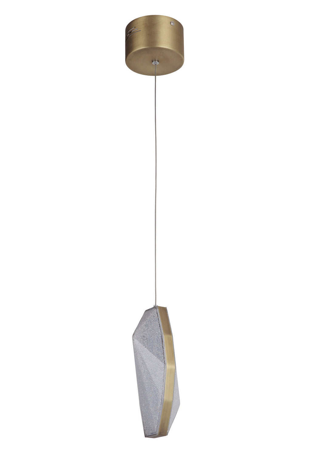 Craftmade P771PAB1-LED Pendant Light - Patina Aged Brass