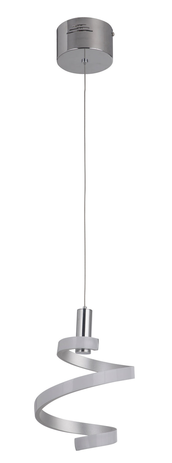 Craftmade Pendant P816MSCH-LED Pendant Light - Matte Silver/Chrome