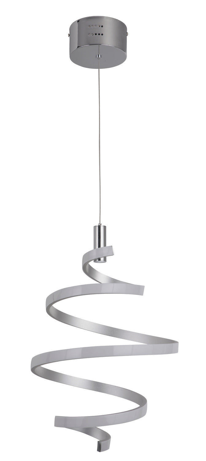 Craftmade Pendant P817MSCH-LED Pendant Light - Matte Silver/Chrome