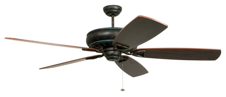 Craftmade Supreme Air 62`` SUA62BNK Ceiling Fan 62 - Brushed Polished Nickel