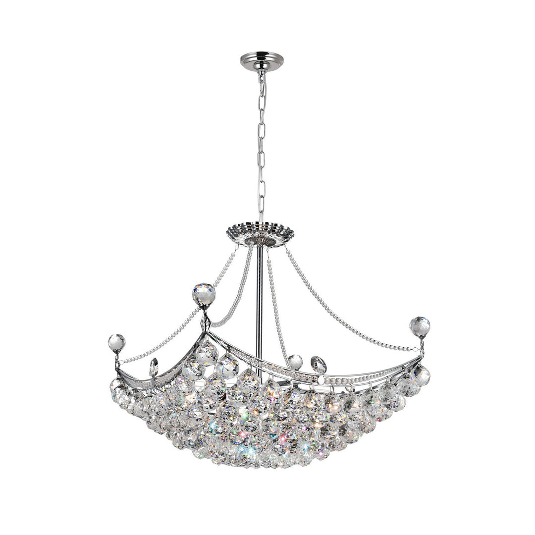 CWI Jasmine 8041p20c-s Chandelier Light - Chrome