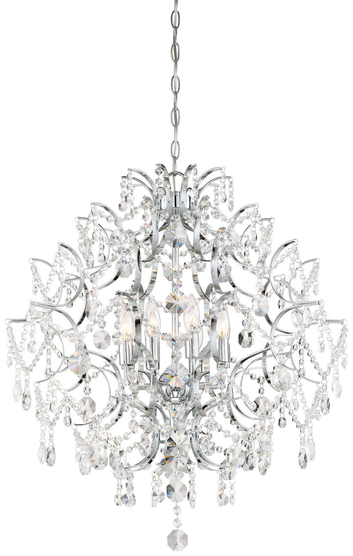 Minka-Lavery Isabella'S Crown 3158-77 Chandelier Light - Chrome