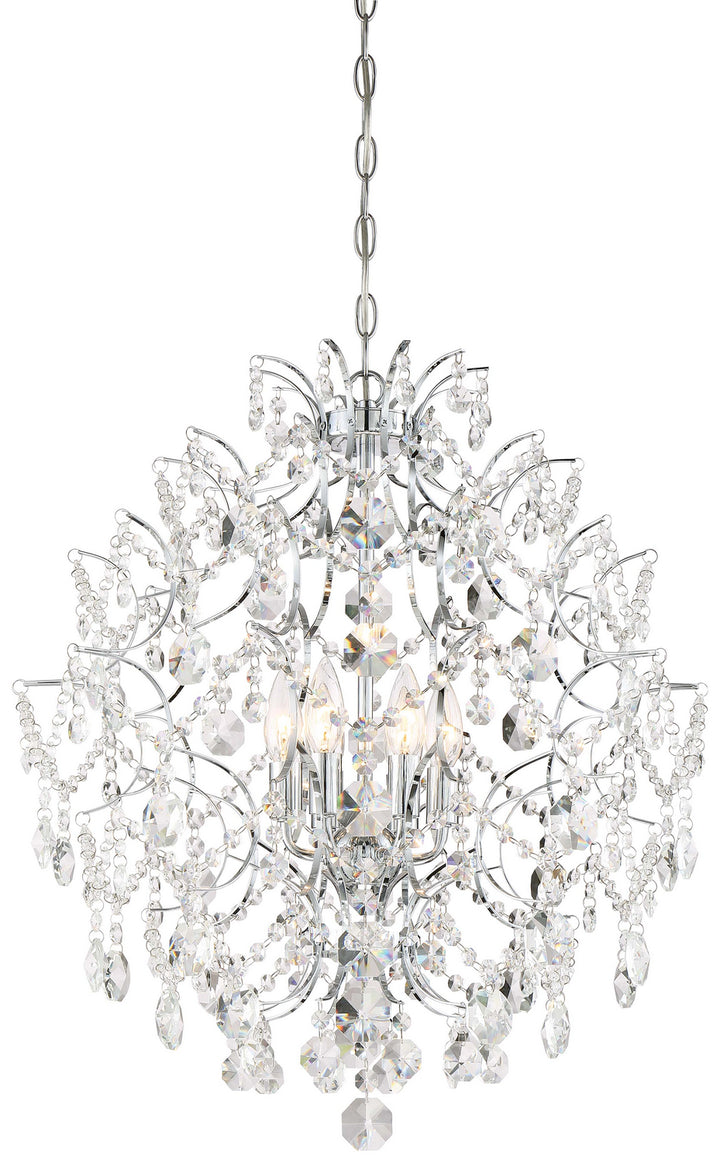 Minka-Lavery Isabella'S Crown 3157-77 Chandelier Light - Chrome