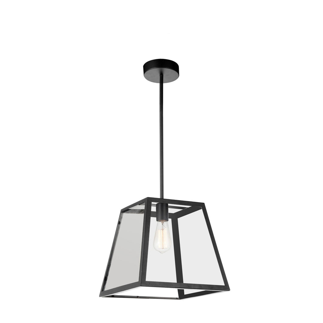 CWI Alyson 9601p12-1-101 Pendant Light - Black