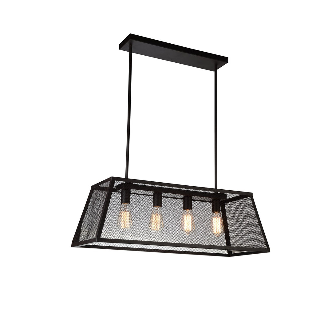 CWI Macleay 9601p31-4-101-a Pendant Light - Black