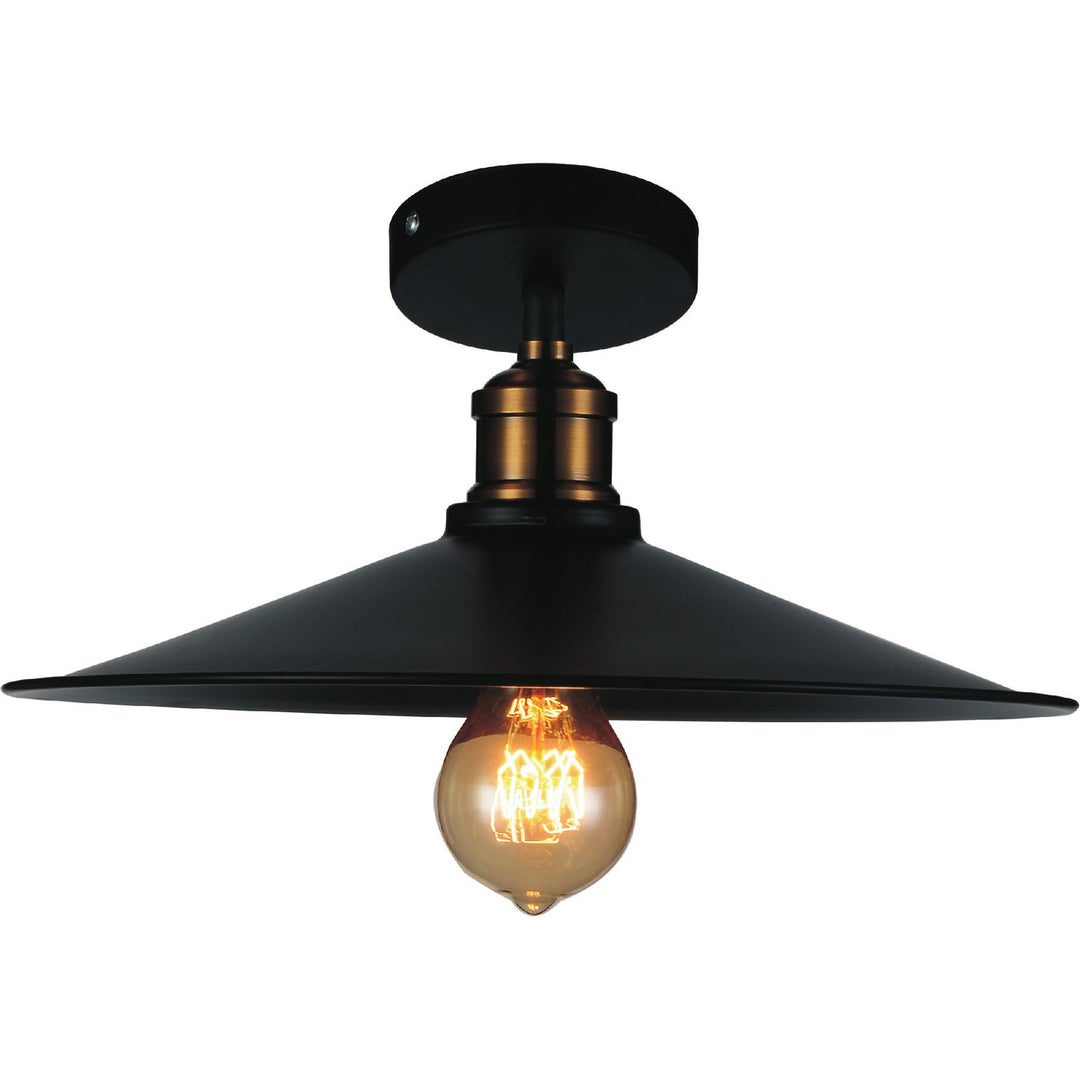 CWI Brave 9605c13-1-101 Ceiling Light - Black