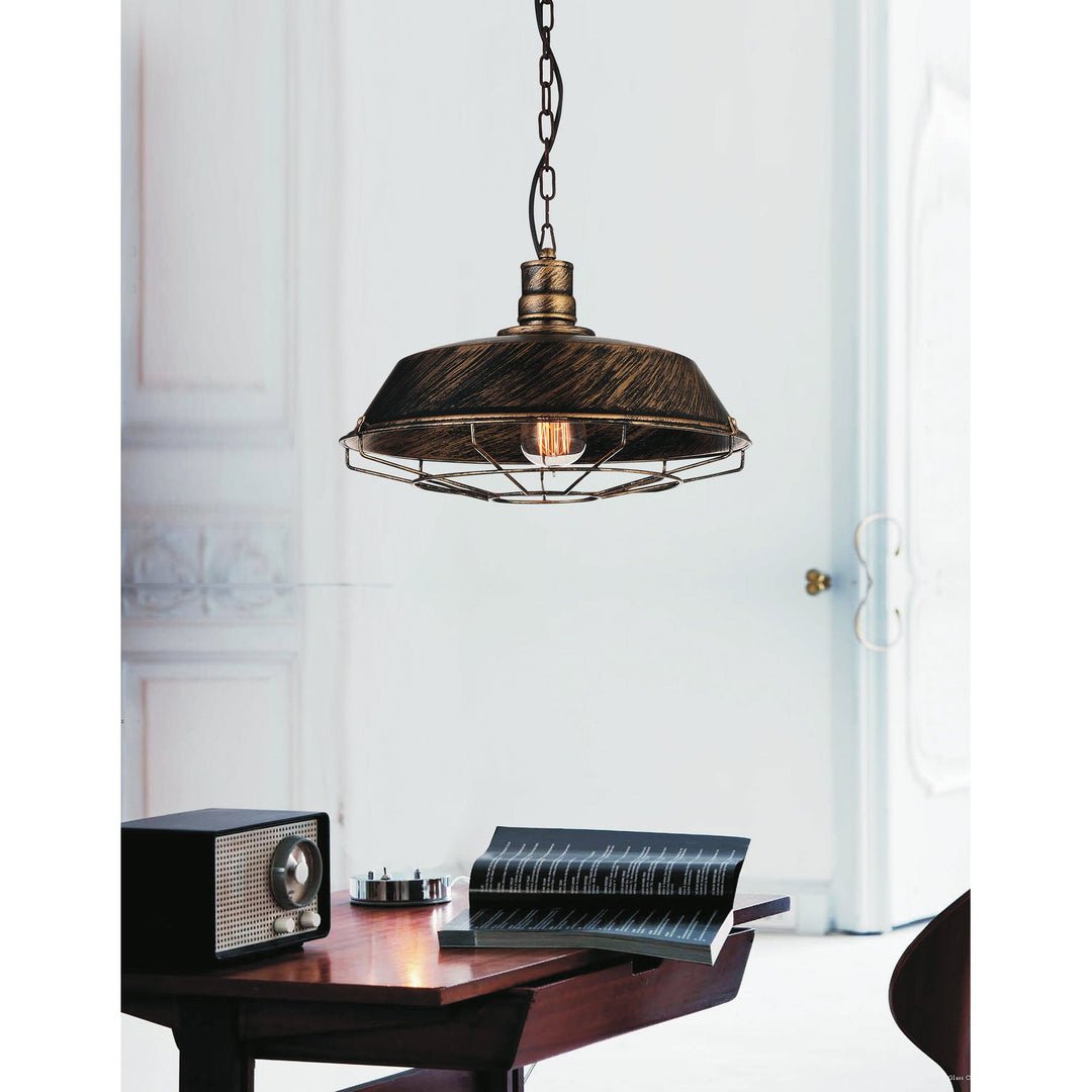 CWI Morgan 9611p11-1-128 Pendant Light - Antique Copper