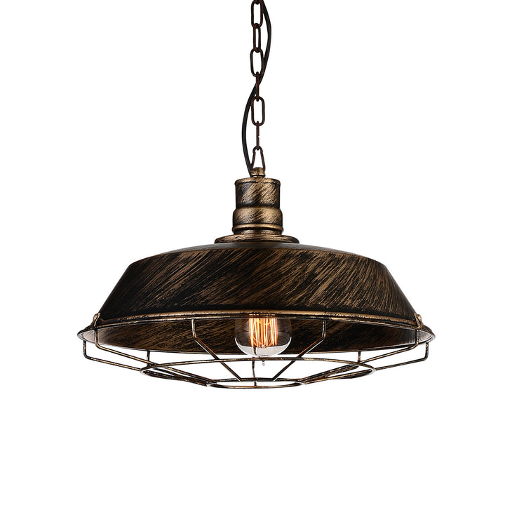 CWI Morgan 9611p14-1-128 Pendant Light - Antique Copper