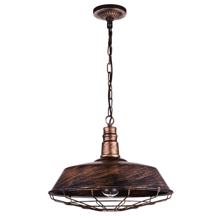 CWI Morgan 9611p18-1-128 Pendant Light - Antique Copper