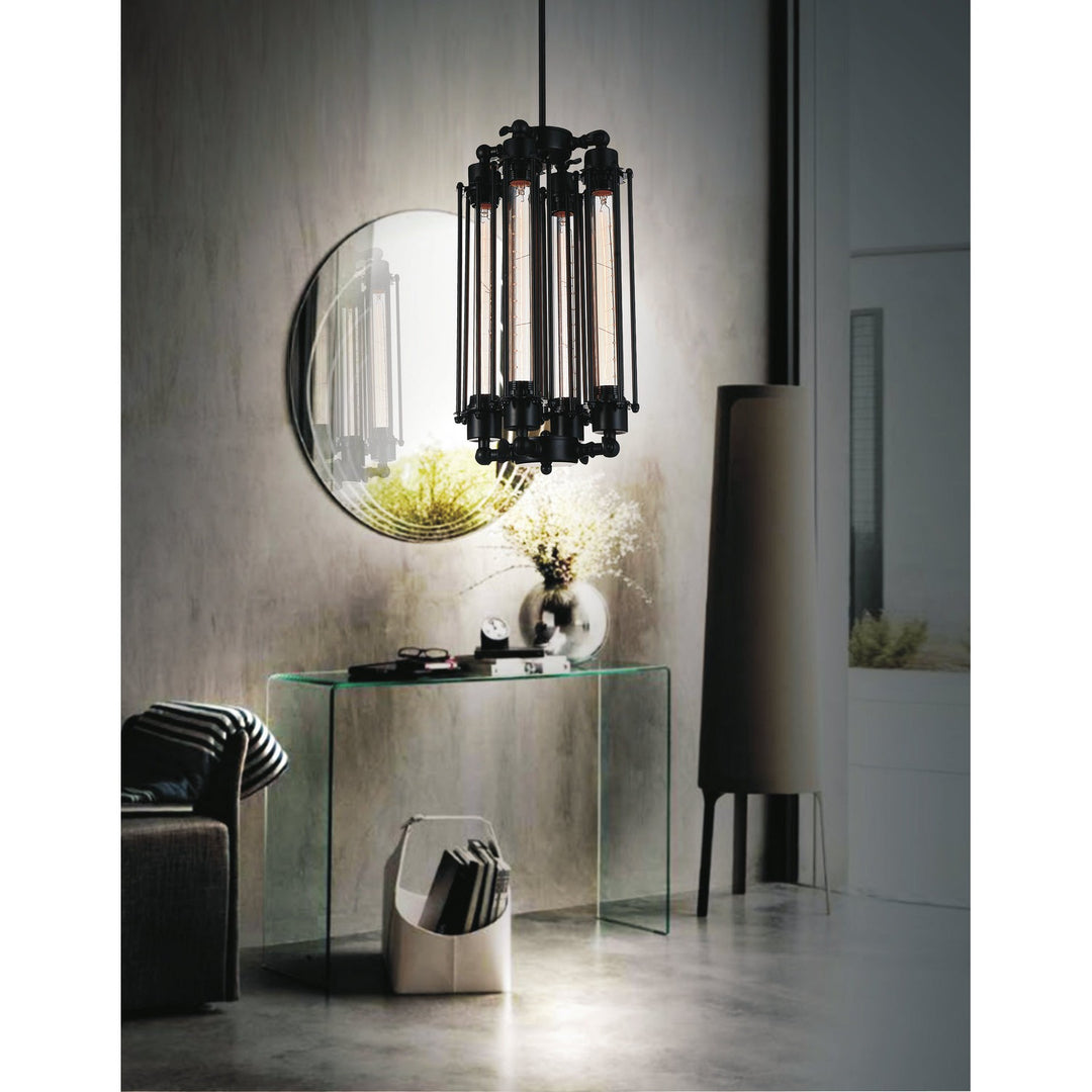 CWI Kiera 9613p10-4-101 Pendant Light - Black