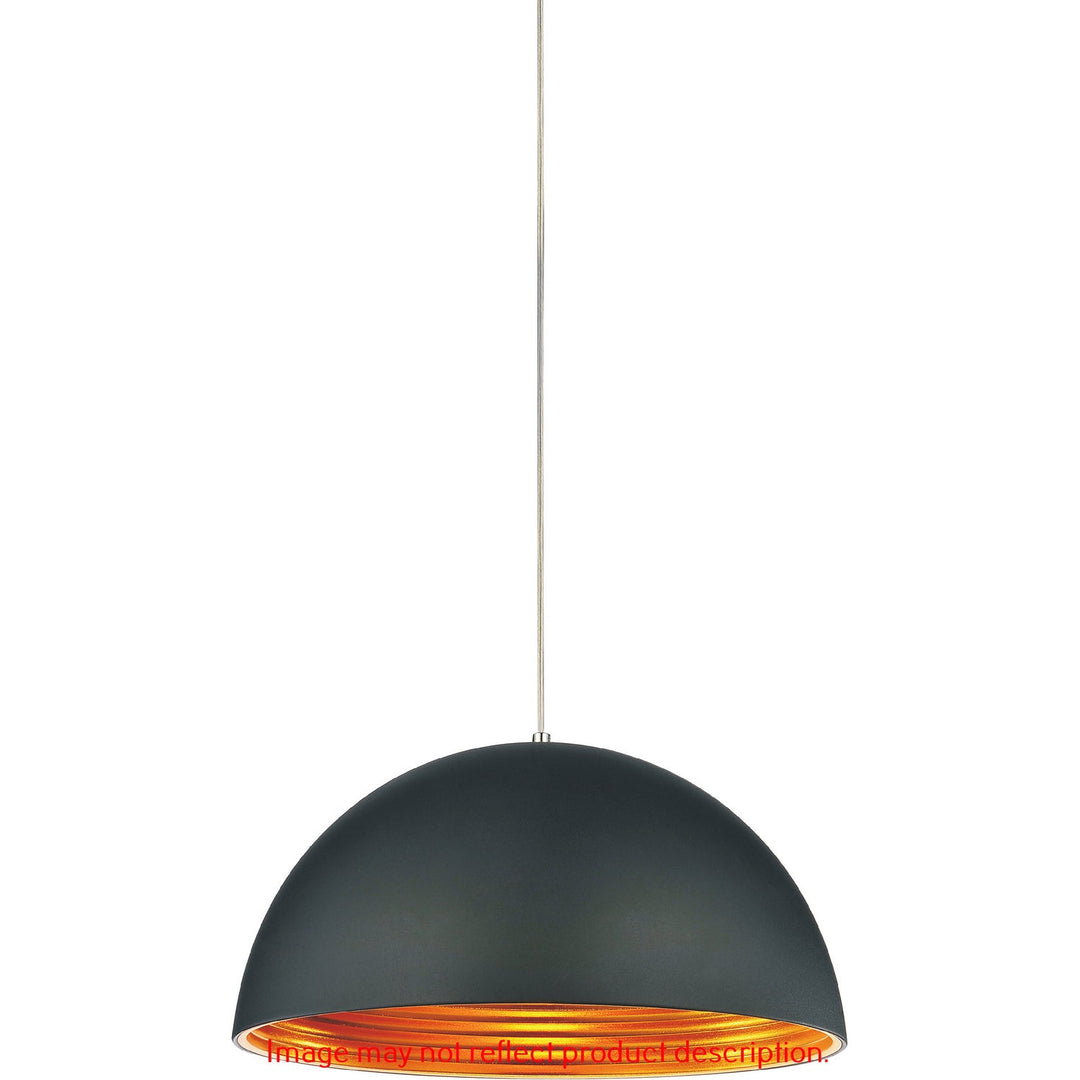 CWI Modest 9629p12-1-101 Pendant Light - Black