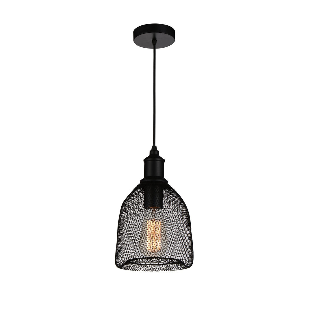 CWI Drea 9638p7-1-101 Pendant Light - Black