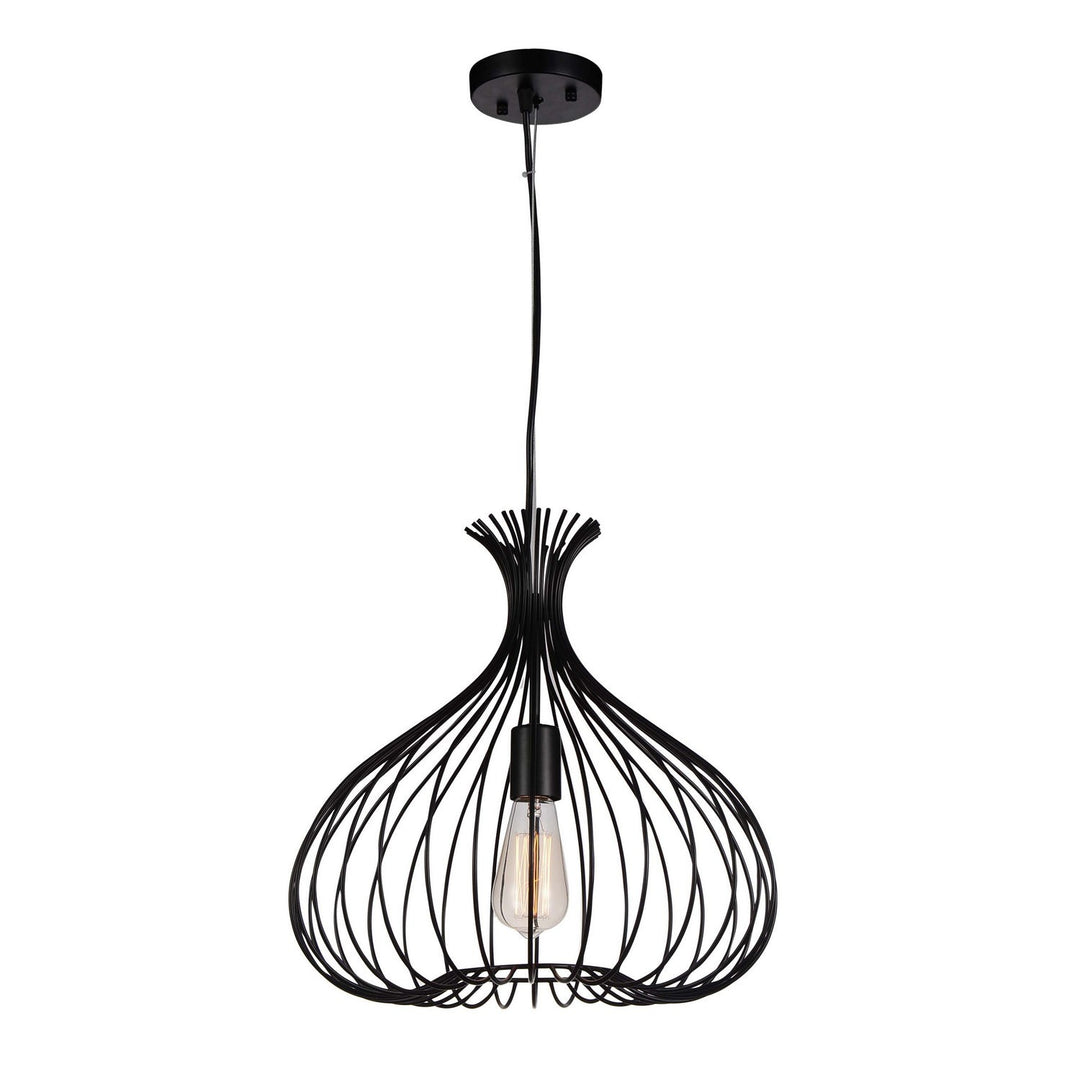 CWI Darleen 9650p16-1-101 Pendant Light - Black