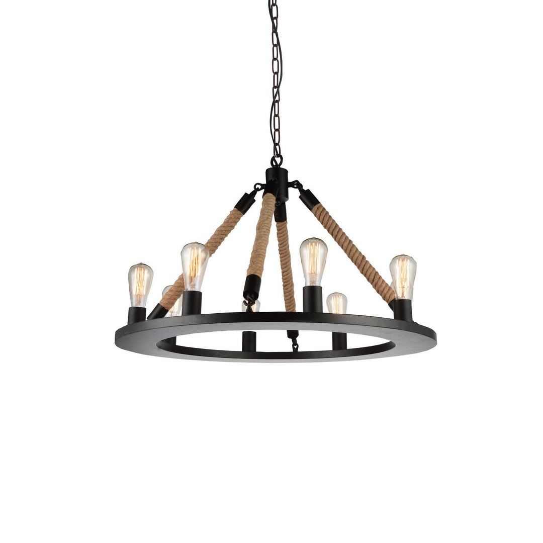 CWI Ganges 9671p32-8-101 Pendant Light - Black