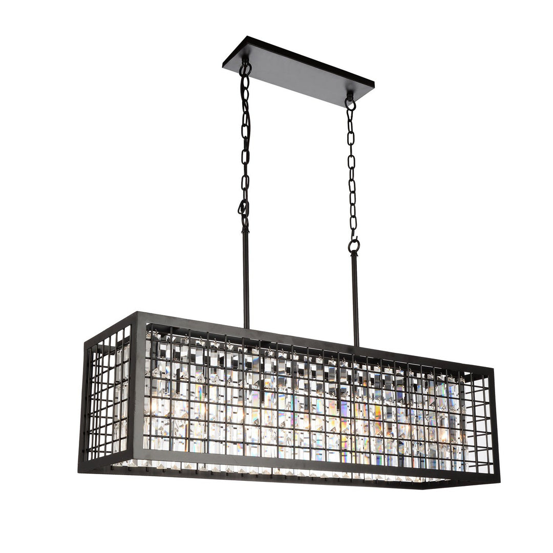 CWI Meghna 9697p36-4-192 Pendant Light - Brown