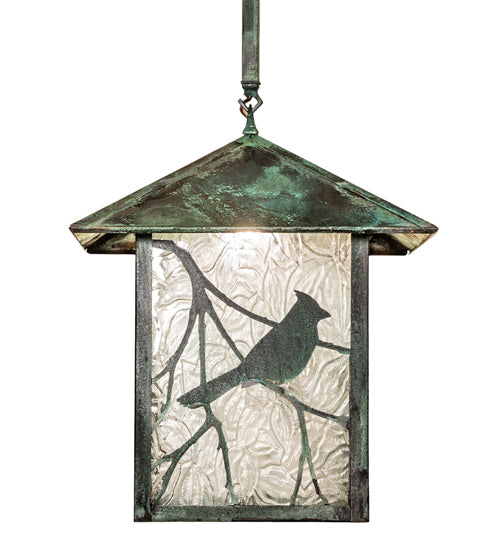 Meyda Tiffany Lighting 80950 Seneca One Light Pendant Outdoor Verde