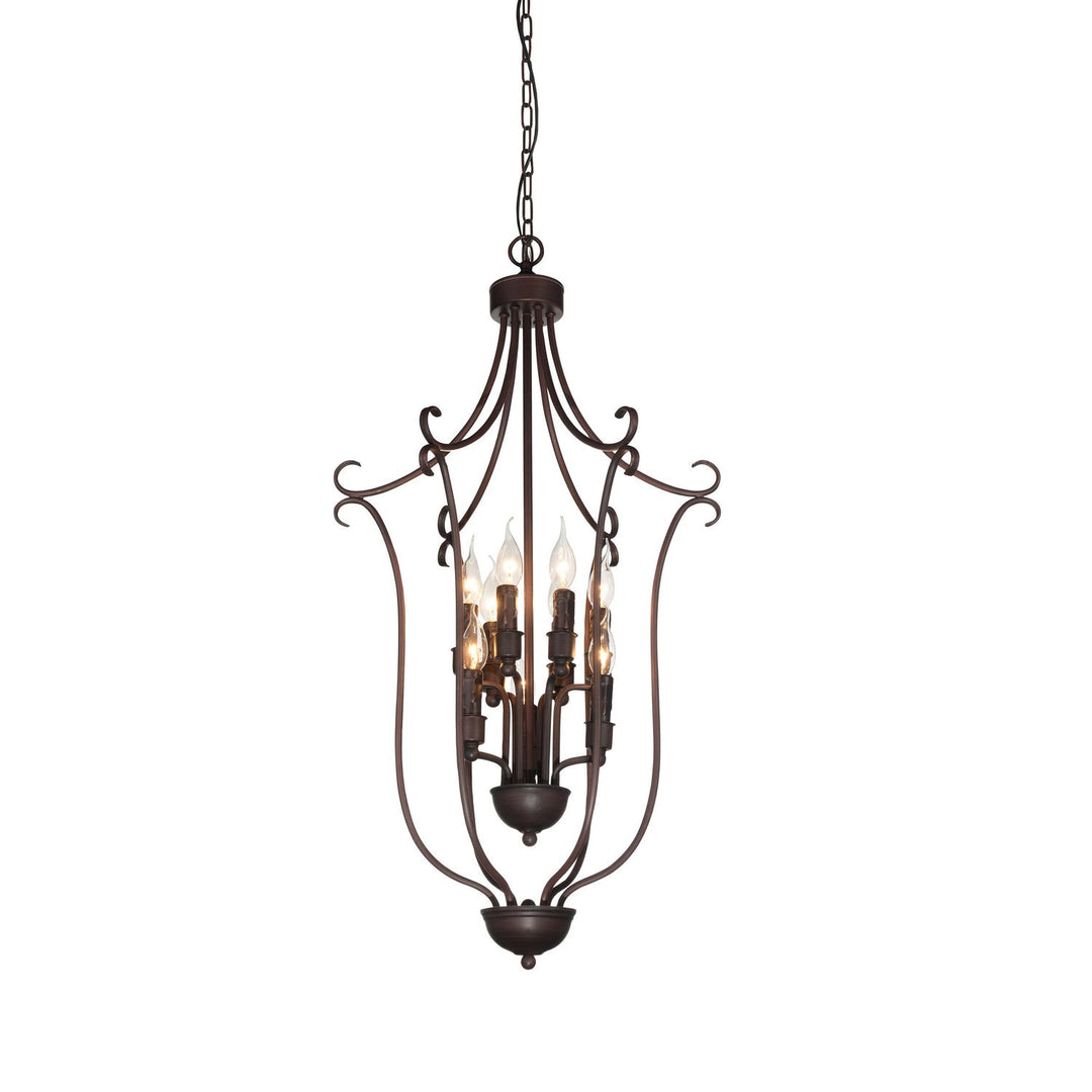CWI Maddy 9817p19-9-121-b Pendant Light - Rubbed Brown