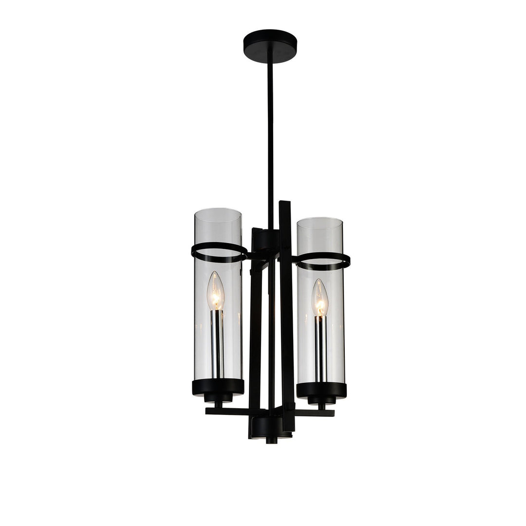 CWI Sierra 9827p11-2-101 Chandelier Light - Black