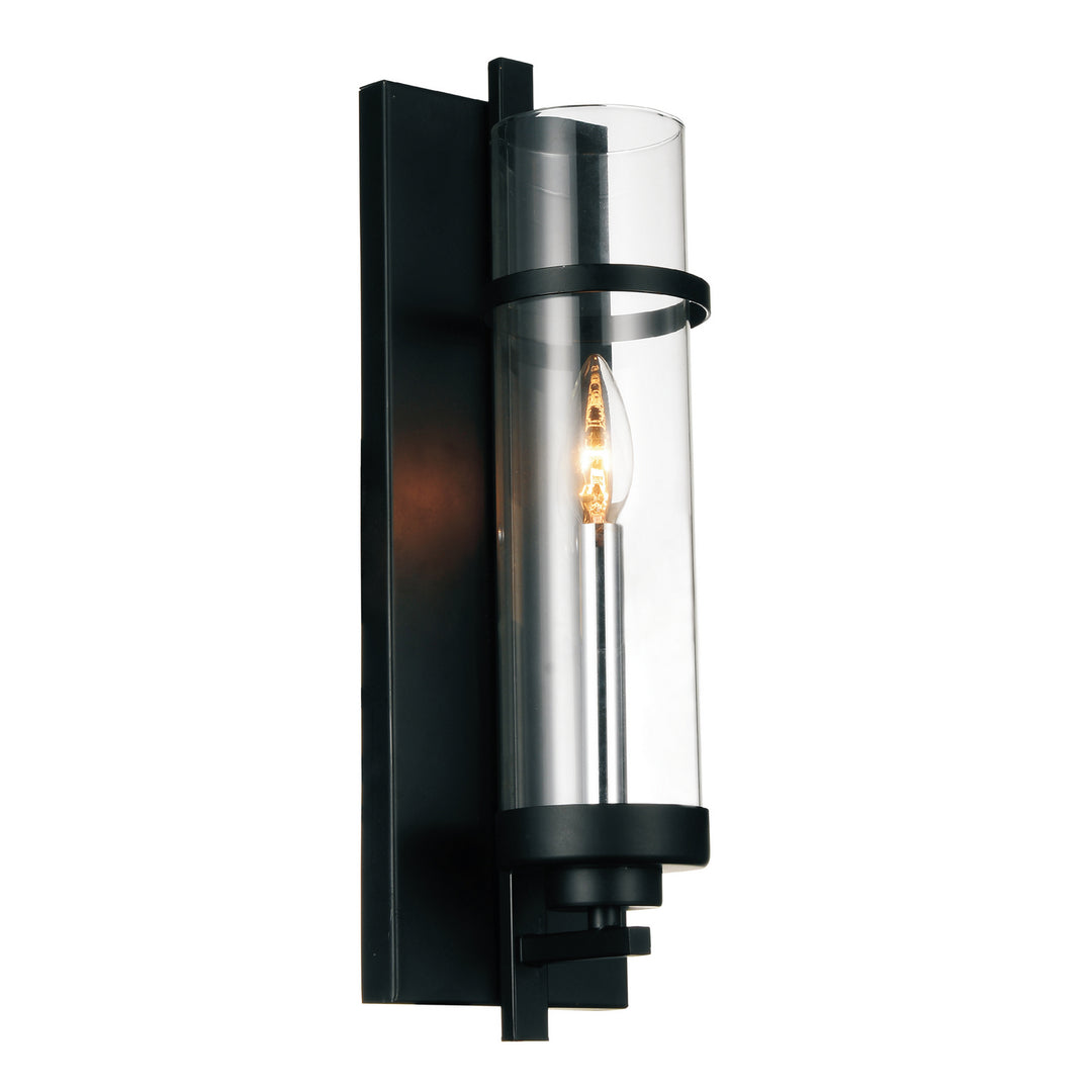 CWI Sierra 9827w5-1-101 Wall Sconce Light - Black