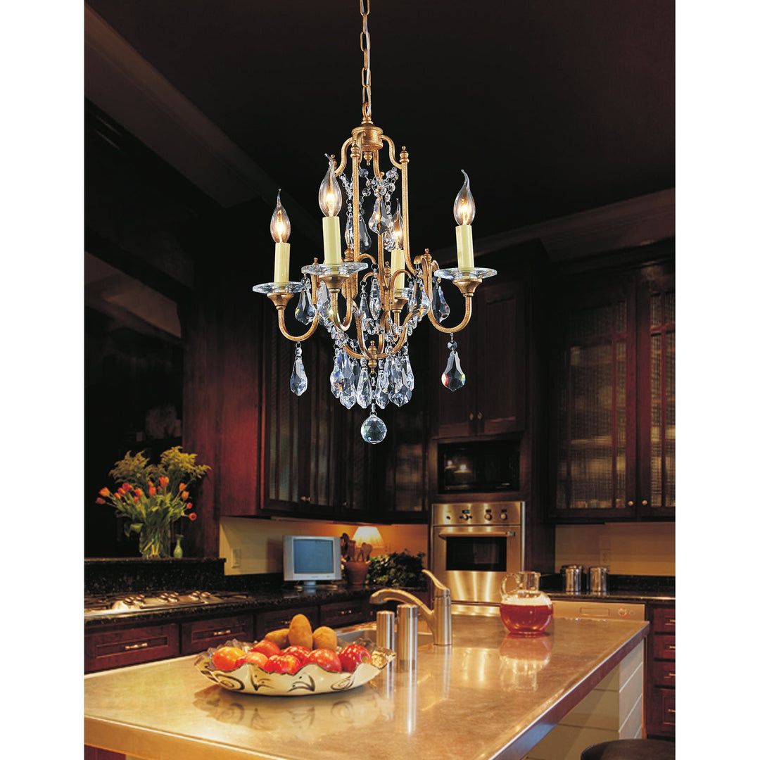 CWI Electra 9836p17-4-125 Chandelier Light - Oxidized Bronze