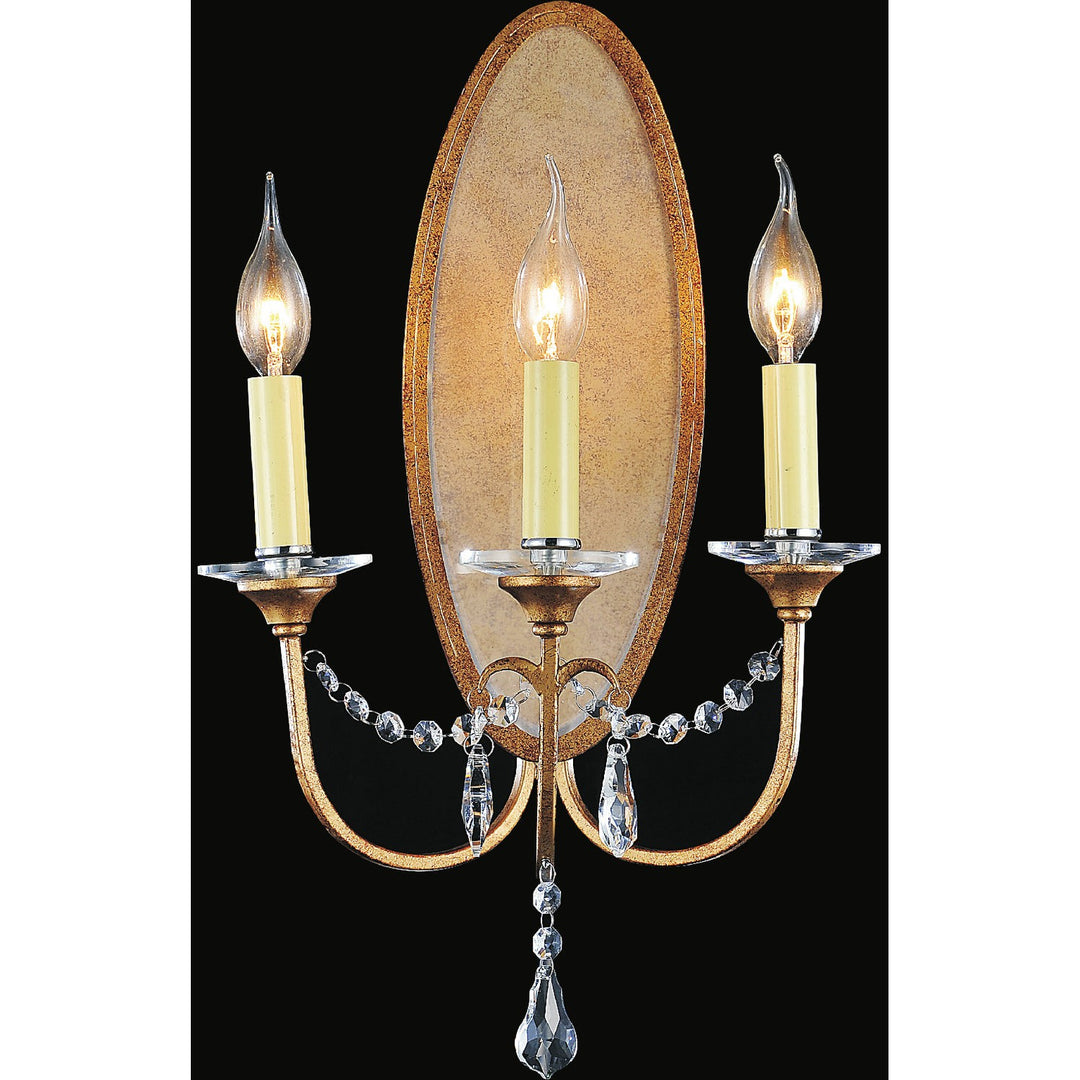 CWI Electra 9836w12-3-125 Wall Sconce Light - Oxidized Bronze