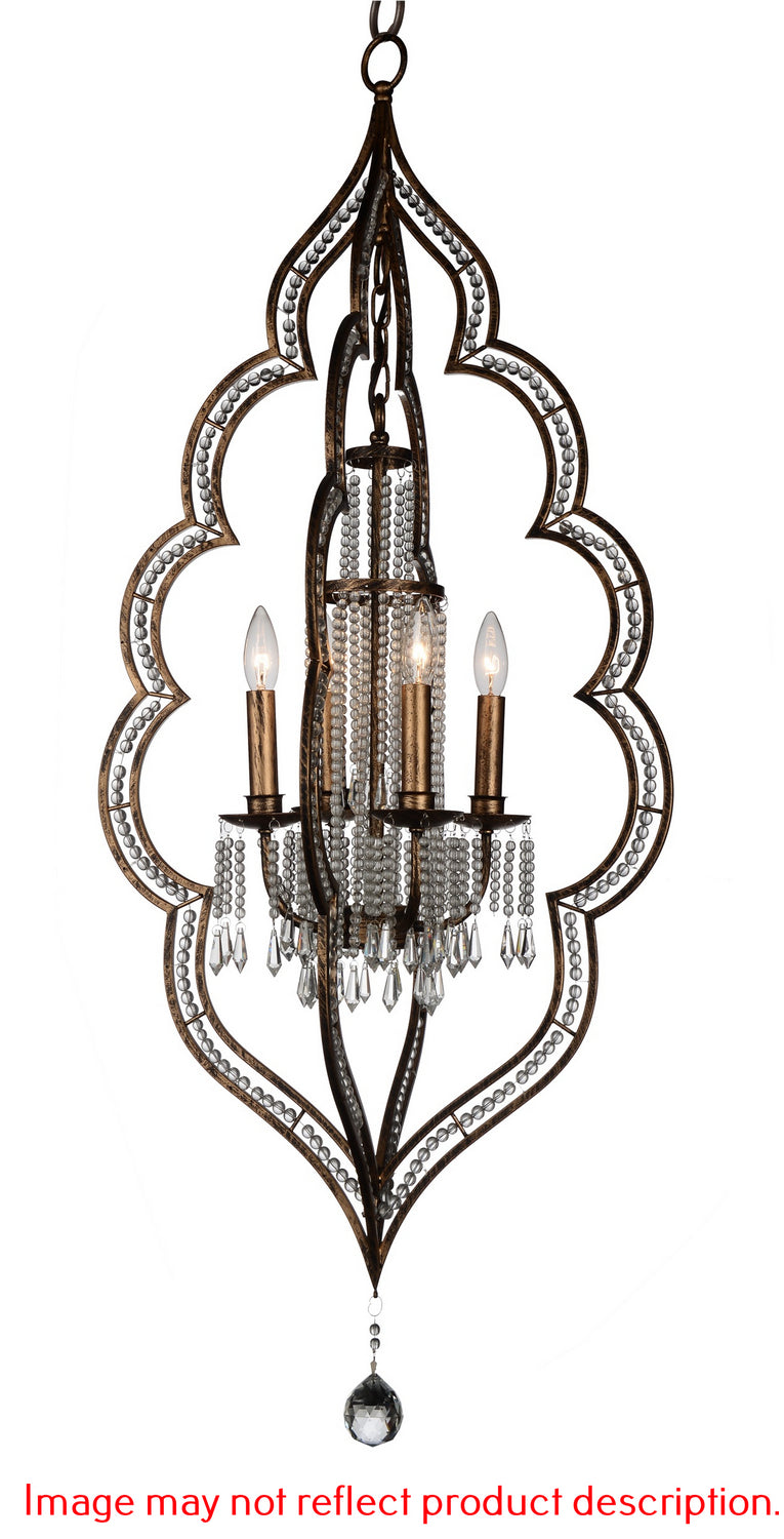 CWI Seine 9853P21-4-195 Pendant Light - Champagne