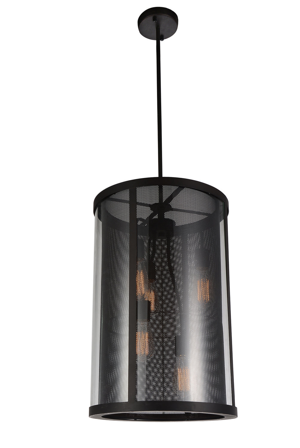 CWI Souris 9855P15-5-133 Pendant Light - Reddish Brown