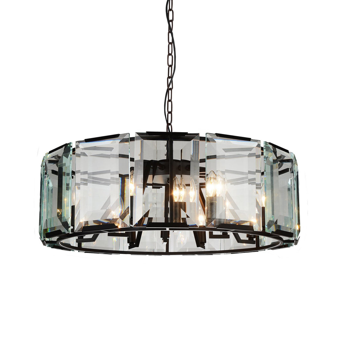 CWI Jacquet 9860p43-18-101 Chandelier Light - Black