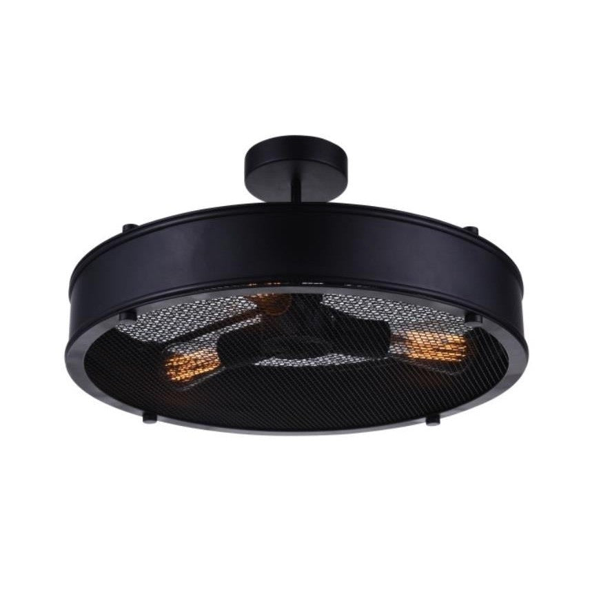 CWI Tigris 9904c16-3-101 Ceiling Light - Black