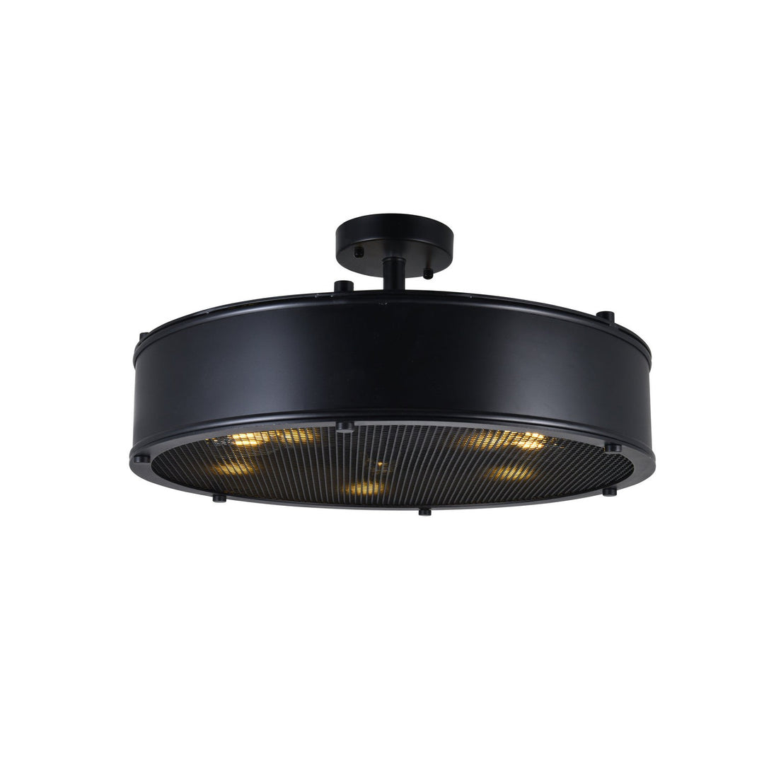 CWI Tigris 9904c20-5-101 Ceiling Light - Black