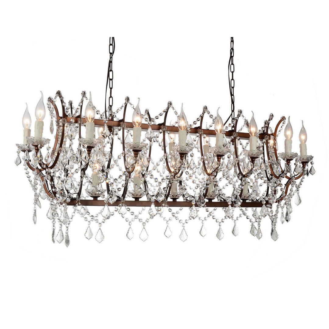 CWI Phraya 9910p49-21-199 Pendant Light - Light Brown