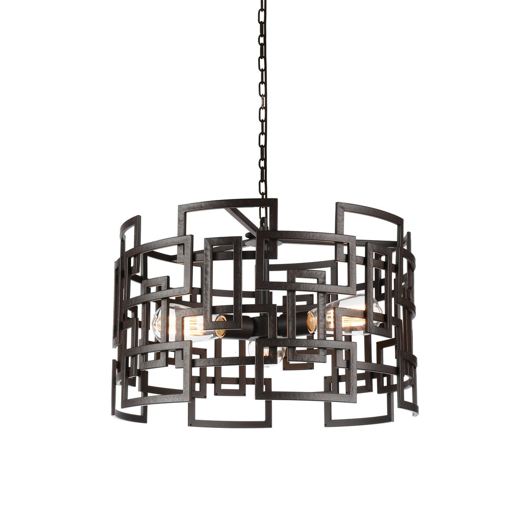 CWI Litani 9913p19-3-205 Pendant Light - Brown