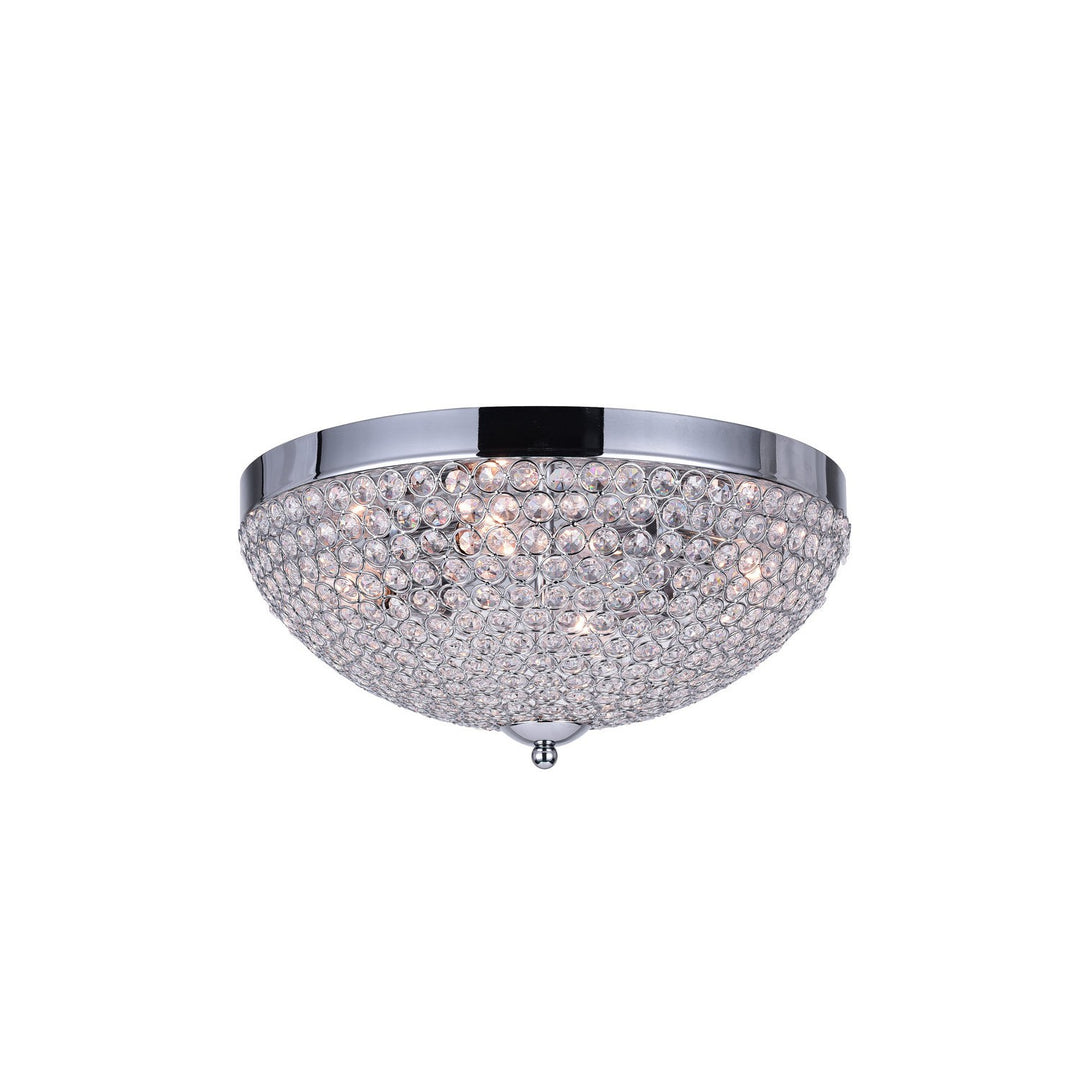 CWI Globe Qs8357c16c Ceiling Light - Chrome