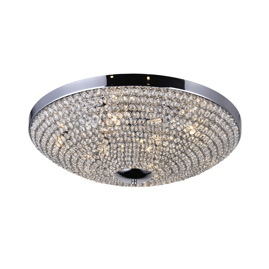 CWI Globe Qs8357c24c Ceiling Light - Chrome