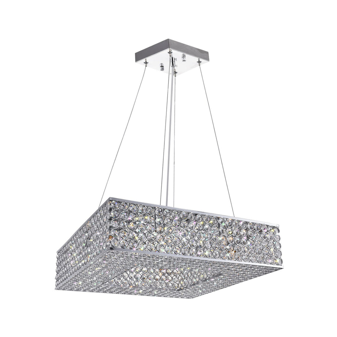 CWI Dannie Qs8391p18c-s Chandelier Light - Chrome