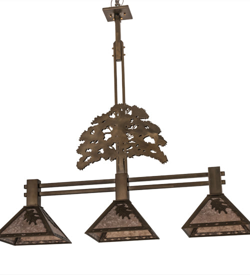 Meyda Tiffany Oak Tree 81117 Pendant Light - Antique Copper