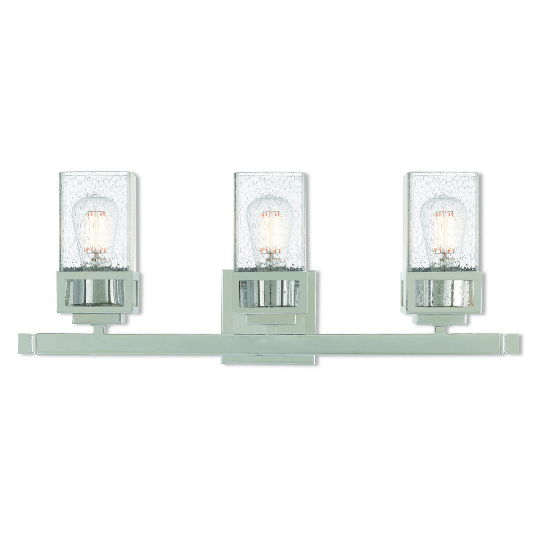Livex Harding 10153-05 Bath Vanity Light 24 in. wide - Polished Chrome