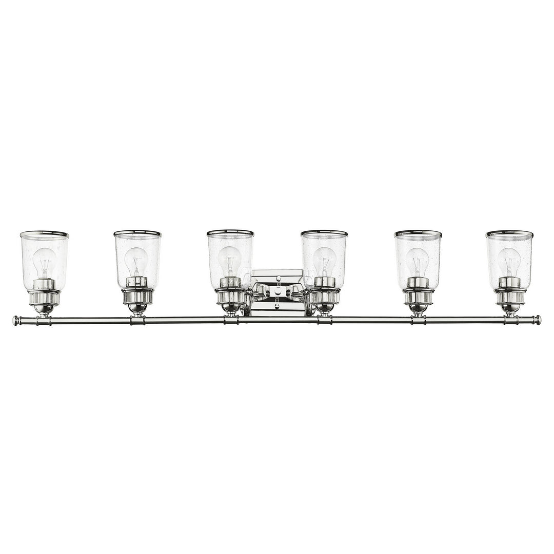 Livex Lawrenceville 10516-05 Bath Vanity Light 48 in. wide - Polished Chrome