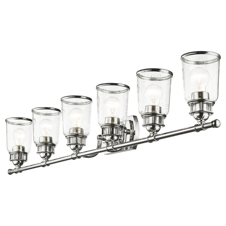 Livex Lawrenceville 10516-05 Bath Vanity Light 48 in. wide - Polished Chrome