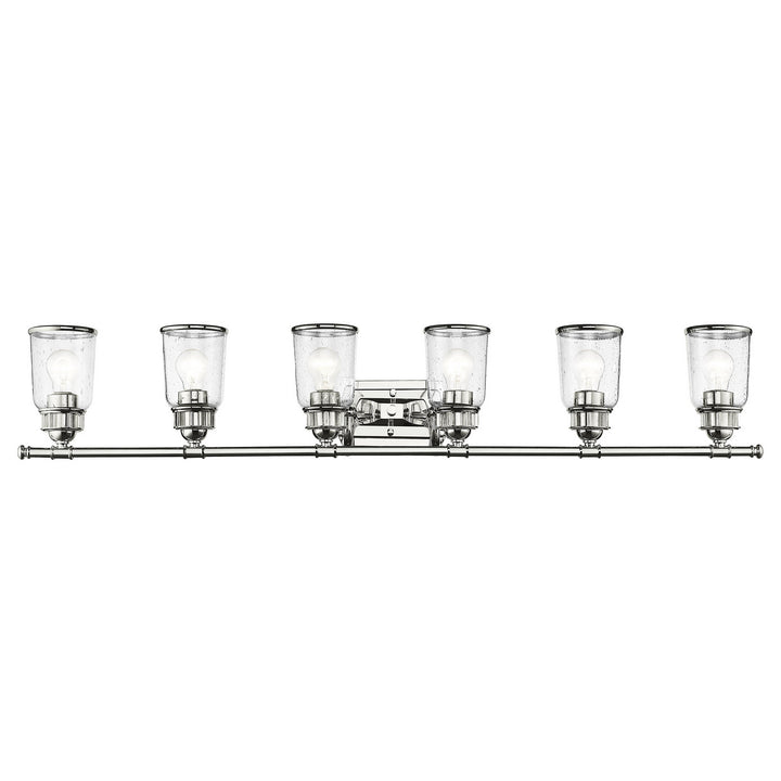 Livex Lawrenceville 10516-05 Bath Vanity Light 48 in. wide - Polished Chrome