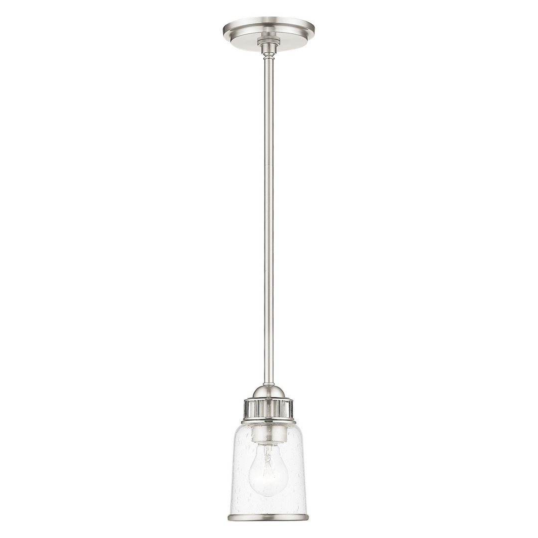 Livex Lawrenceville 40021-91 Pendant Light - Brushed Nickel