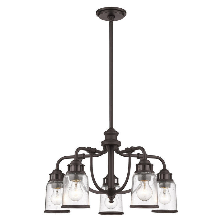 Livex Lawrenceville 40025-07 Chandelier Light - Bronze