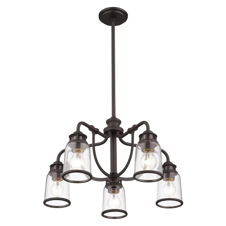 Livex Lawrenceville 40025-07 Chandelier Light - Bronze