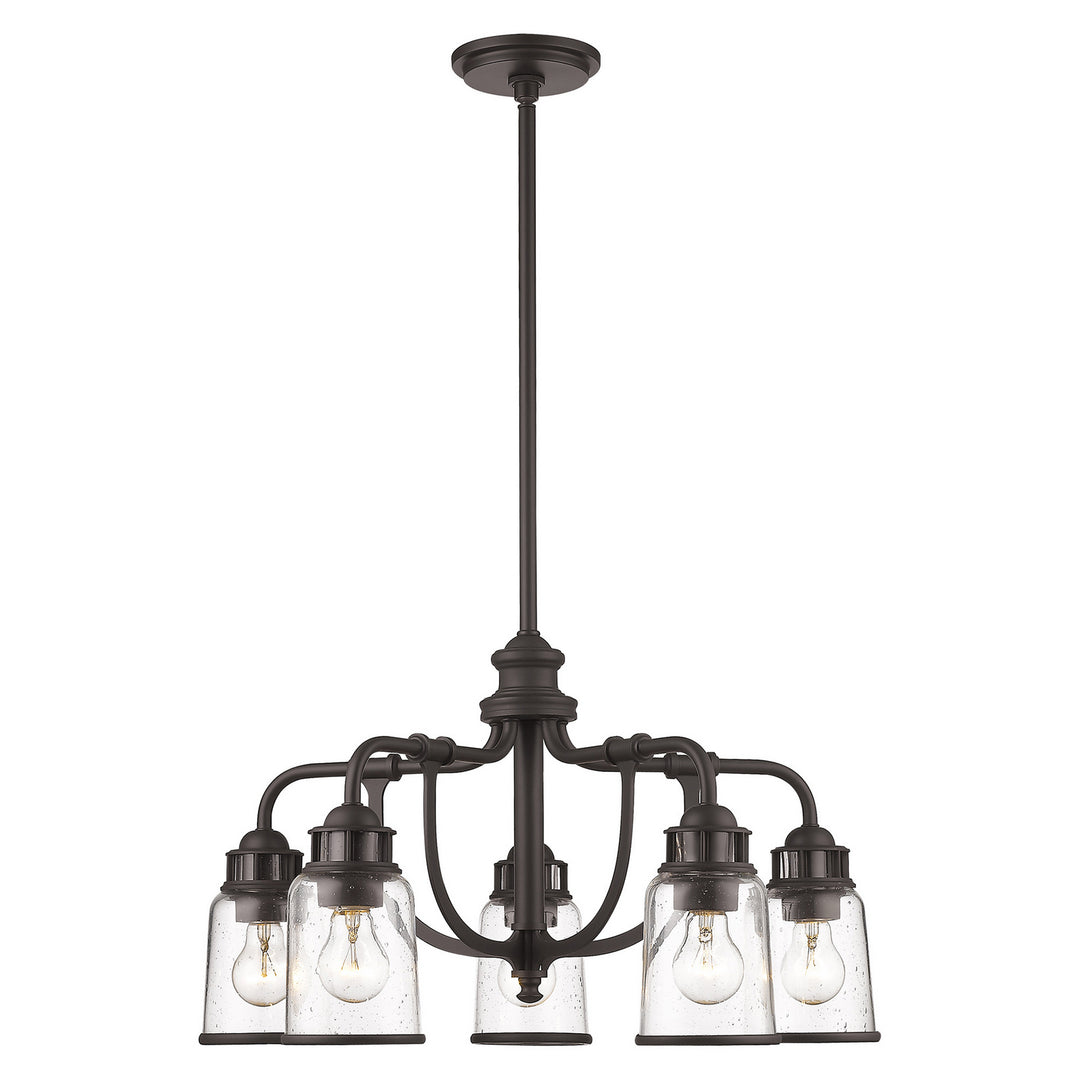 Livex Lawrenceville 40025-07 Chandelier Light - Bronze