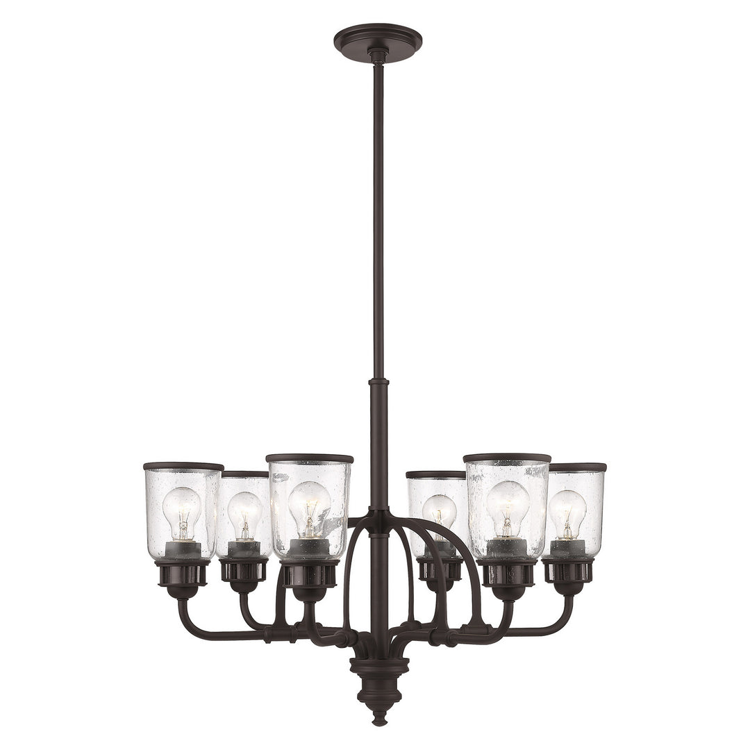 Livex Lawrenceville 40026-07 Chandelier Light - Bronze