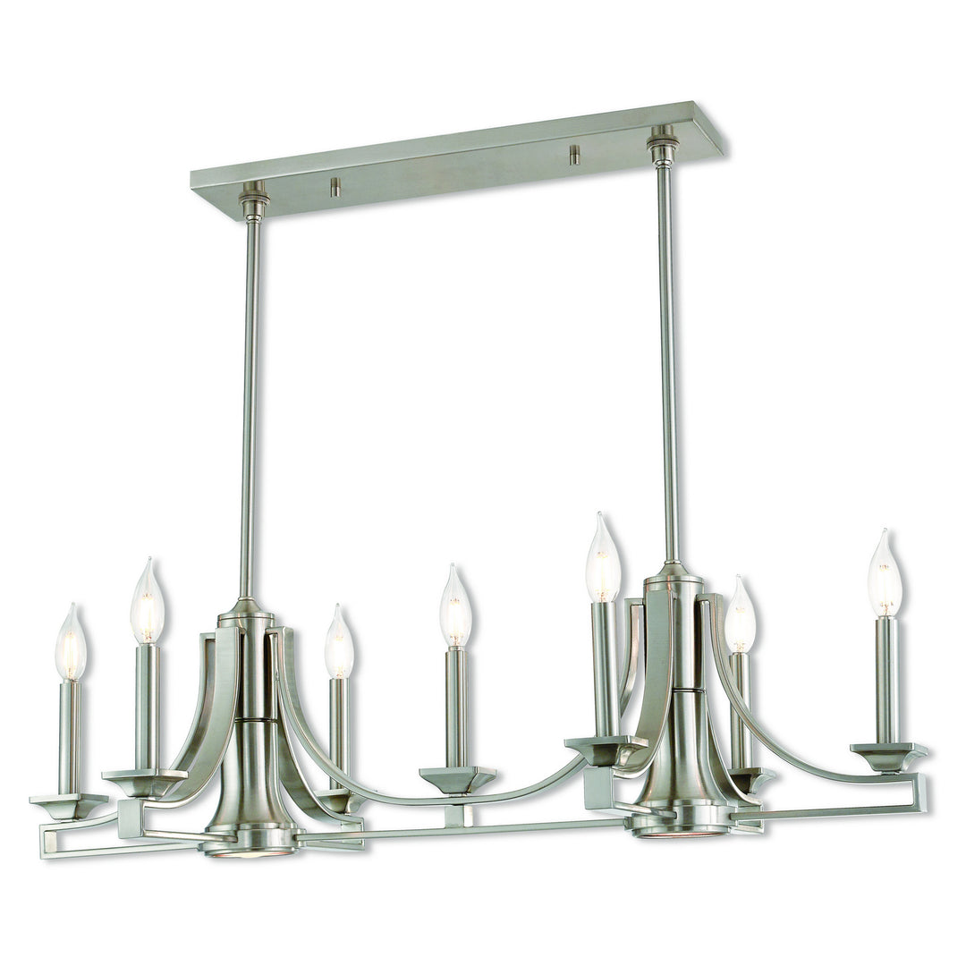 Livex Trumbull 40057-91 Pendant Light - Brushed Nickel