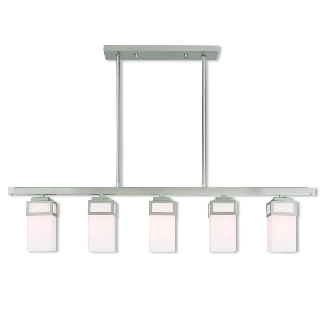 Livex Harding 40194-91 Pendant Light - Brushed Nickel